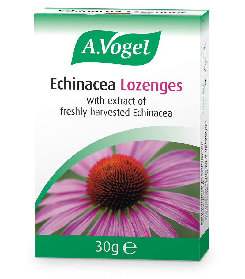 A.Vogel Echinacea Lozenges | Extract of Freshly Harvested Echinacea | Blend of Other Herbs | Suitable for Vegetarians | 30g 30g (pack of 1) - BeesActive Australia
