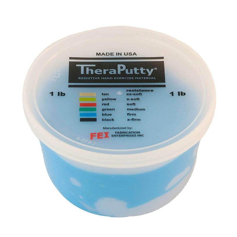 Antimicrobial CanDo TheraPutty - Therapeutic modelling clay - 1 lb - blue (strong) - BeesActive Australia