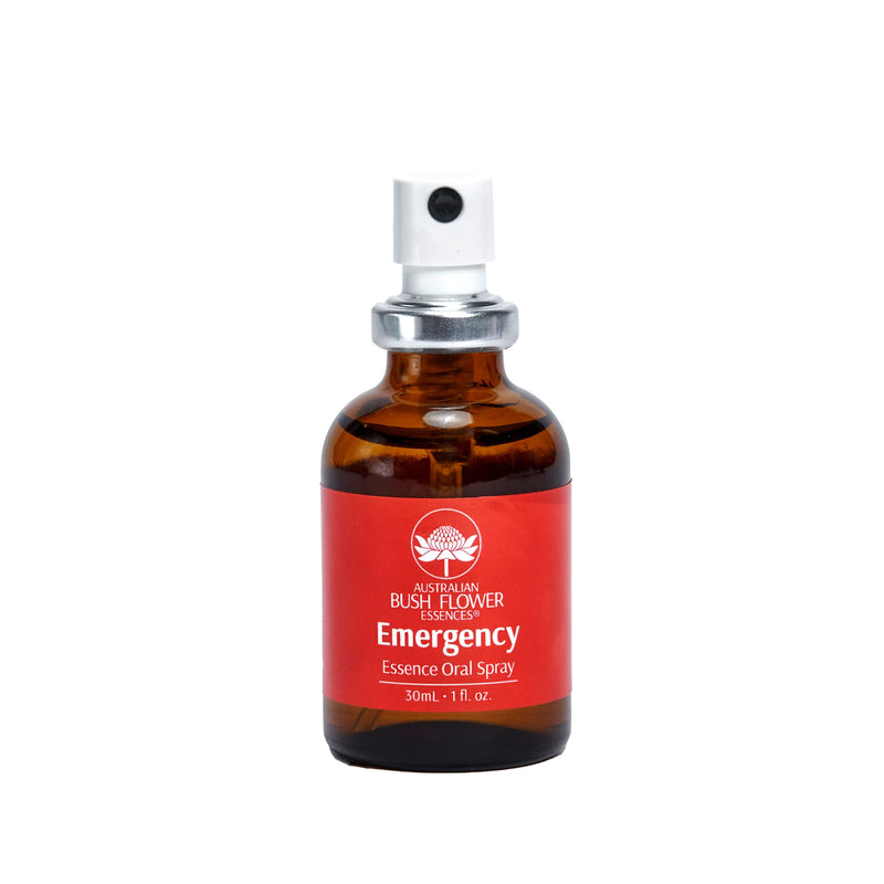 Emergency Oral Spray (30ml Spray Bottle) | Australian Bush Flower Essences Remedy | for Emotional Comfort and Reassurance | Fast-Acting Natural Formula - BeesActive Australia