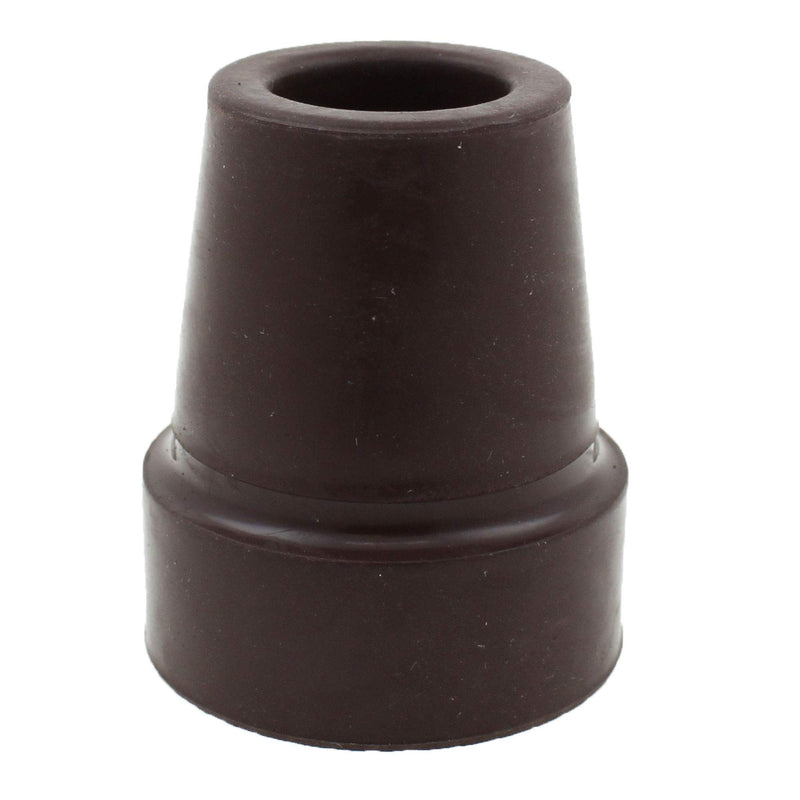 Qty: 4X Brown 19mm (3/4") Rubber Ferrules Tips for Walking Sticks & Canes - by Lifeswonderful - BeesActive Australia