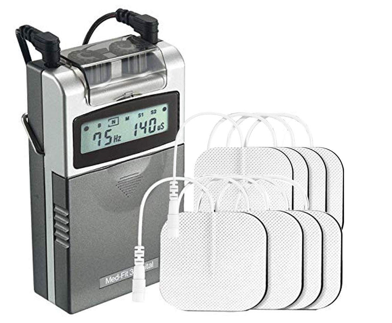 Med-Fit 3 Digital Dual Channel TENS Machine for Fast & Effective Pain Relief and Pain Management - Fully certified Tens CE2460 - BeesActive Australia