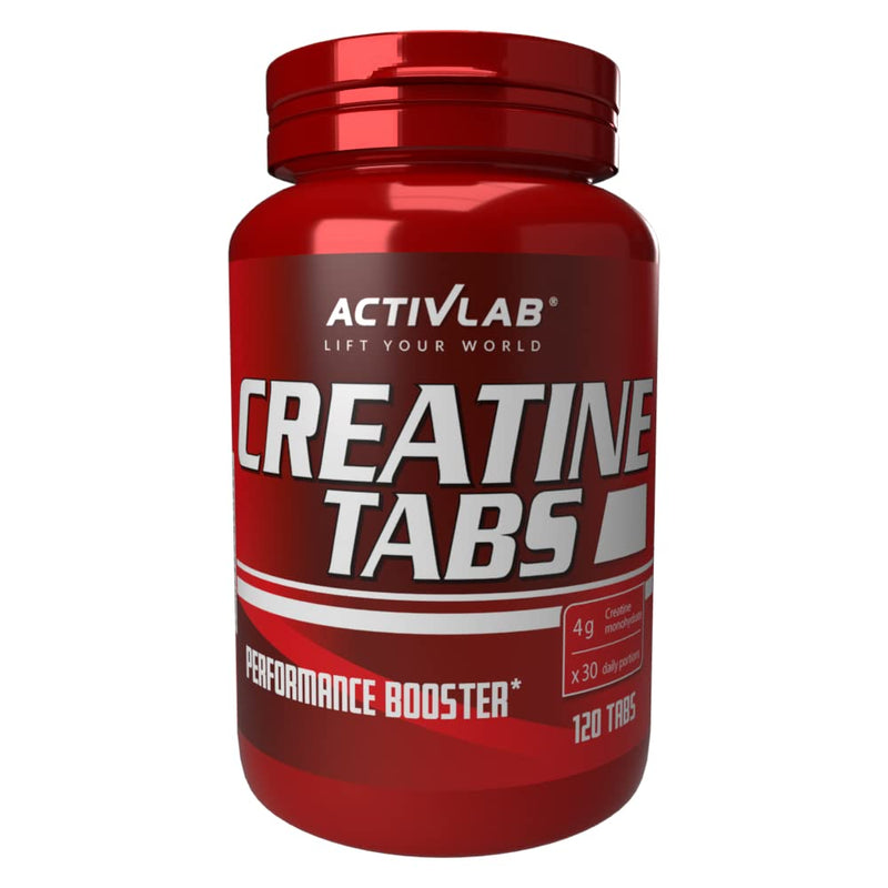 Activlab Creatine Tabs 120 tabs | Pomegranate | 4000mg Monohydrate | Muscle Building, Bodybuilding, Fitness, Cross-Fit | Boost Power, Endurance, Strength | Weightlifting, Powerlifting Gym Supplement - BeesActive Australia