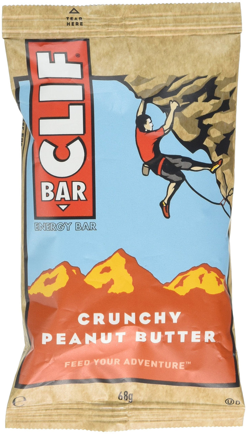 Clif Crunchy Peanut Butter Bar 68 g (Pack of 6) - BeesActive Australia