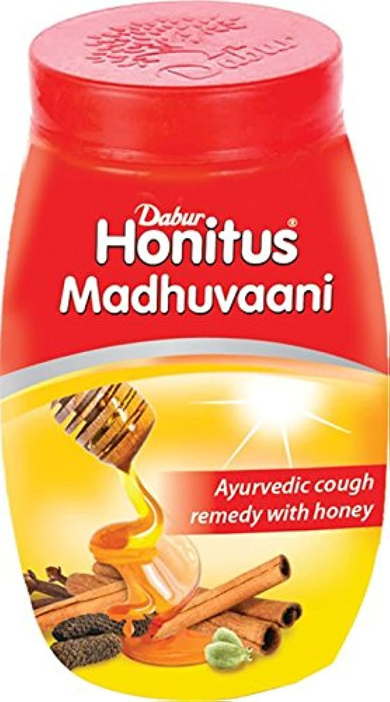 Madhuvaani Ayurvedic Cough Remedy with Honey 150g Relief from Cough & Cold Sore throat - BeesActive Australia