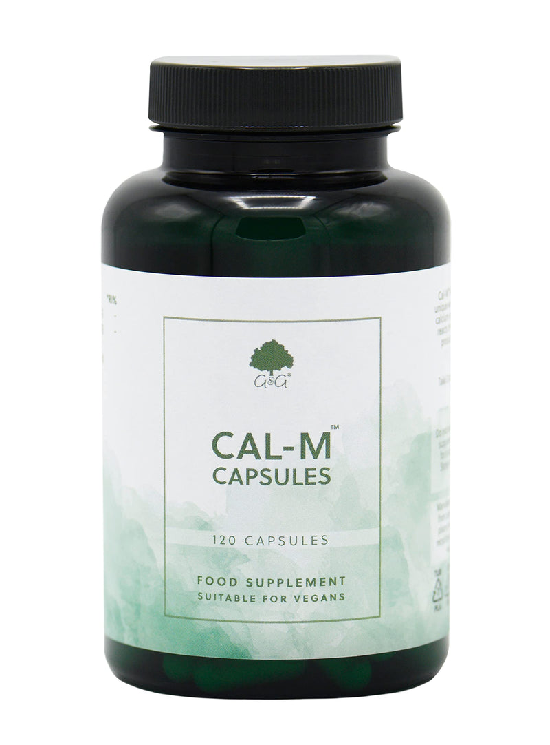 Cal-M Capsules | Calcium & Magnesium Blend with Cider Vinegar | Cal-mag Supplement | 120 Vegan Capsules | G&G Vitamins - BeesActive Australia