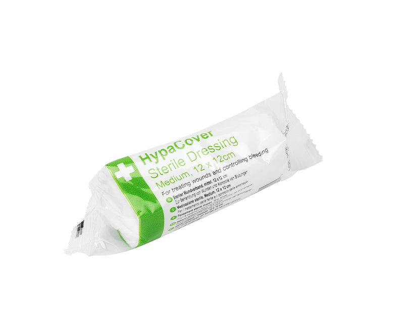 HypaCover Sterile Dressing Bandage - Medium 12 x 12 cm (Pack of 6) Medium (12 x 12cm) Pack of 6 - BeesActive Australia