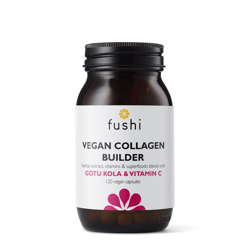 Fushi Vegan Collagen Booster, Vegan Amino Acids, with Vitamin C, E, Biotin, Copper and Botanical Extracts (120 Capsules) - BeesActive Australia