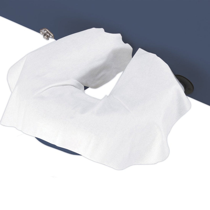 Master Massage Disposable Headboard Cover for Massage Table, Non-Woven Cloths for Headrest, Pack of 100 100 Items - BeesActive Australia