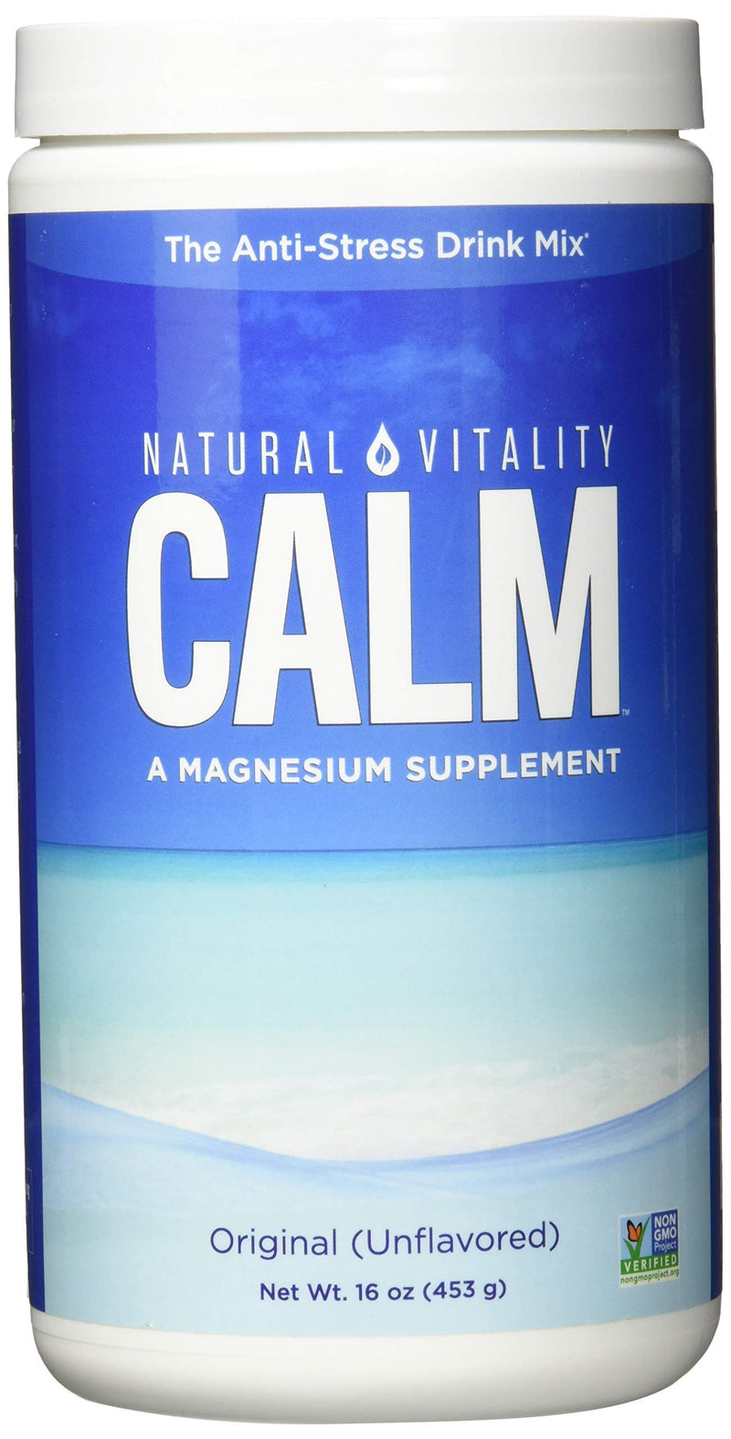 Natural Vitality Natural Calm - RLS - Restless Legs - Relaxation - Stress - Muscle Cramps - Tension - Unwind - Amazing Taste - Unflavored - 453 Grams - BeesActive Australia