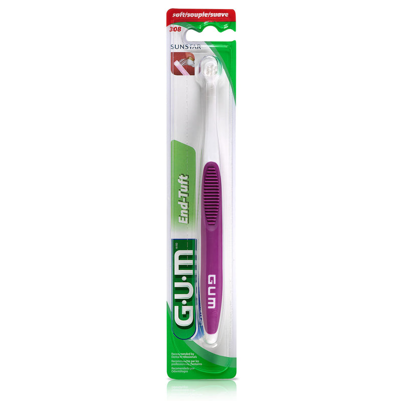 Butler G-U-M End-Tuft Brush Tapered 308R, Adult - 1 Ea ( Pack of 6 ) - BeesActive Australia