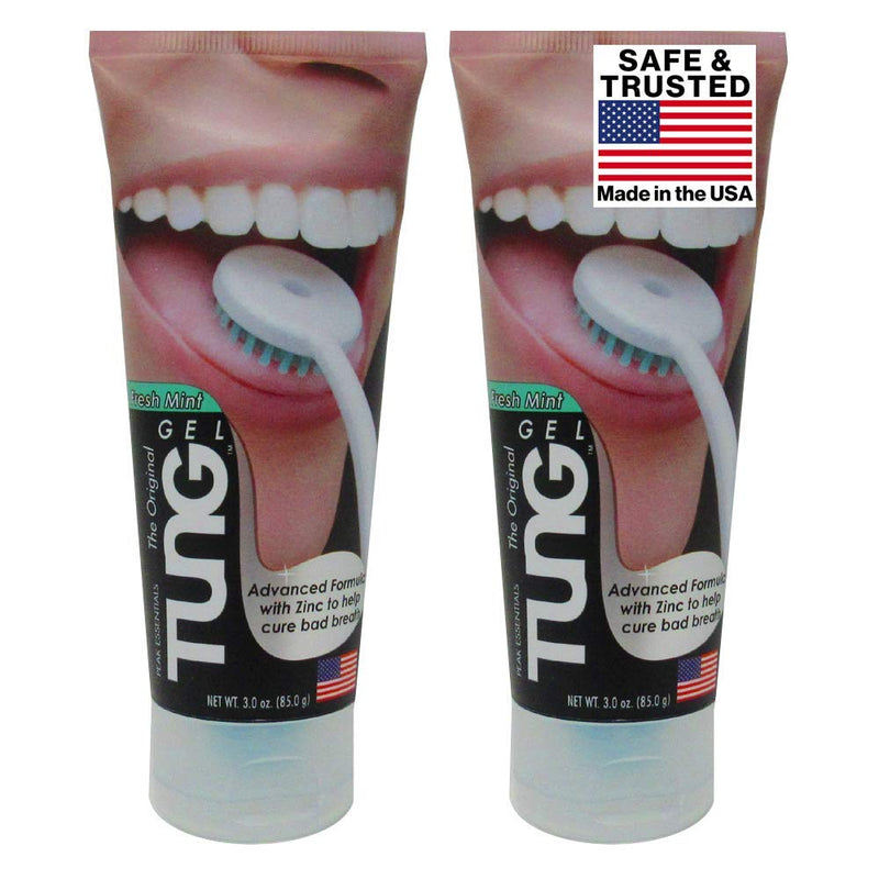 Tung Fresh Mint Gel/Tongue Cleaner - Pack of 2 - BeesActive Australia