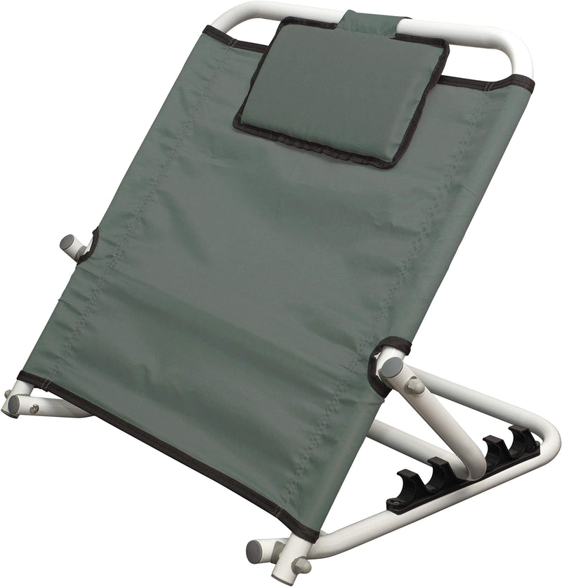 Motionperformance Essentials Heavy Duty Deluxe Disability Healthcare Adjustable Fabric Bed Back Rest Bed Support in Grey - BeesActive Australia