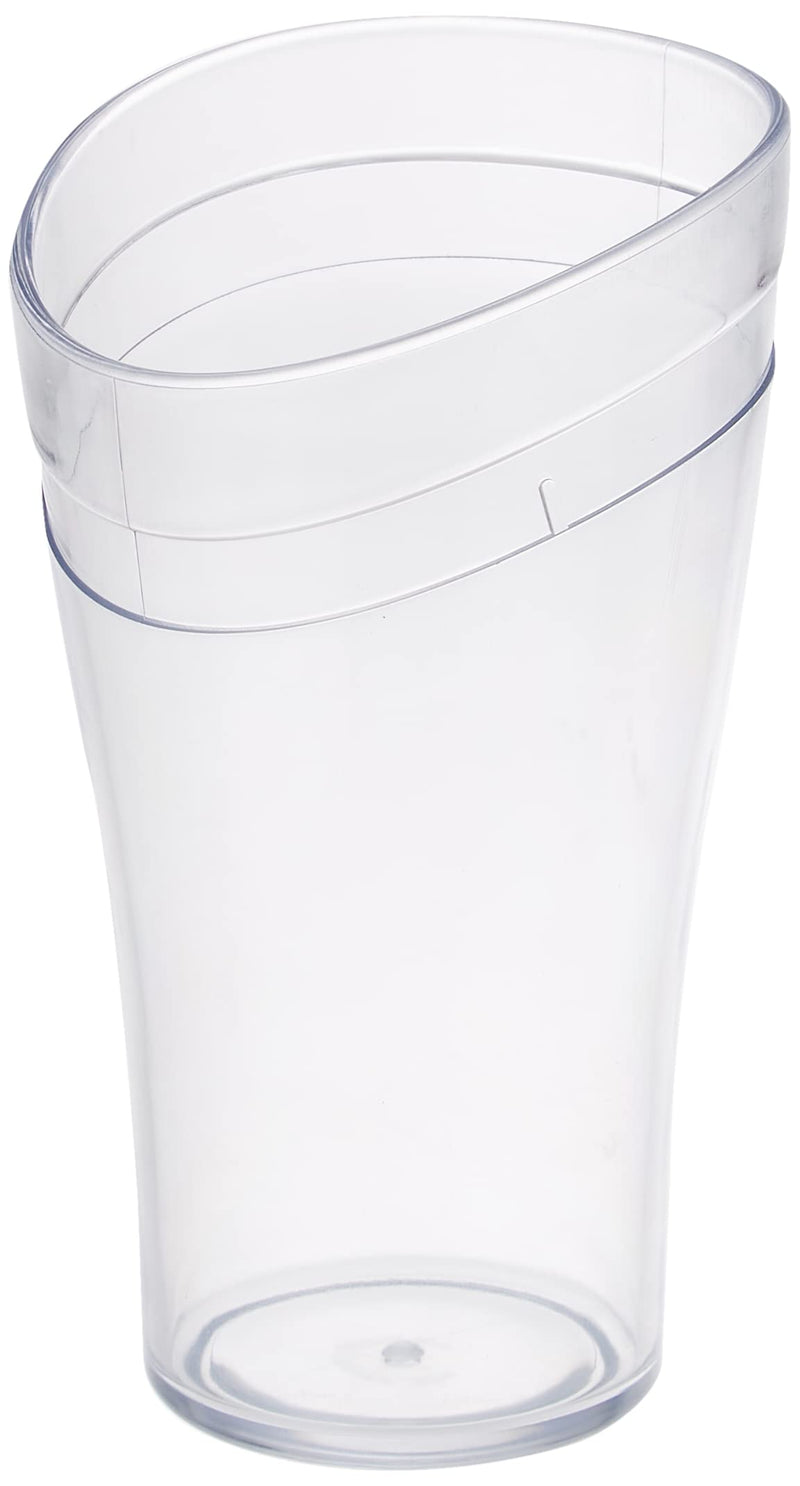 Homecraft Deluxe Nosey Cup, Ergonomic Shaped Cup with Cut Out for Stable and Fixed Drinking Position, Functional Drinking Aid Eliminates Tipping the Head, Shatterproof material, Cup Capacity 250ml Single - BeesActive Australia