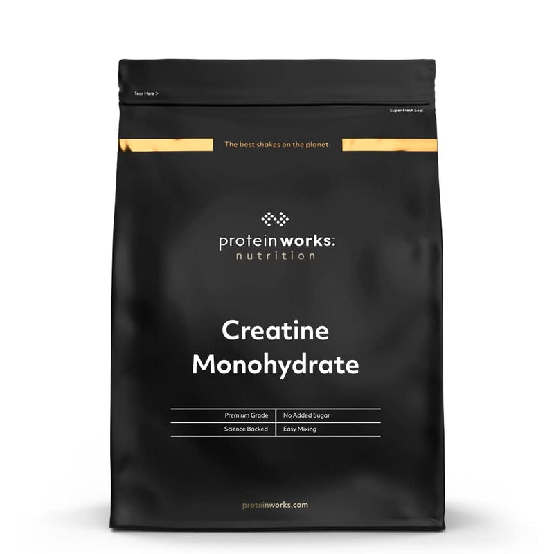Protein Works - Creatine Monohydrate Powder | 100% Pure & Premium Creatine Supplement | Ultra Fast Absorption | 41 Servings | Unflavoured | 250g - BeesActive Australia