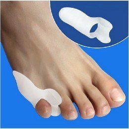 Gel Bunion Protector Toe Straightener Spreader Correctors Podiatrist Treatment (Little Toe Pair) Little Toe Pair - BeesActive Australia