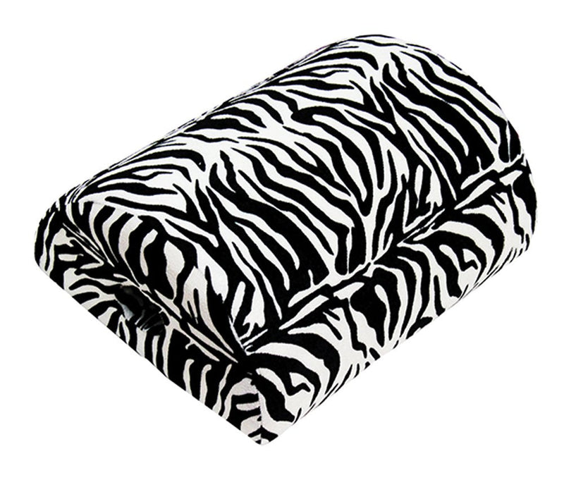 4 in 1 Lumbar Support Cushion Support Feet, Knees, Back or Neck Relieves Pressure on the Spine Memory Foam Therapy/Orthopaedic Pillow, Back Support Footstool, Armrest Washable Cover RC Holder Zebra Print - BeesActive Australia
