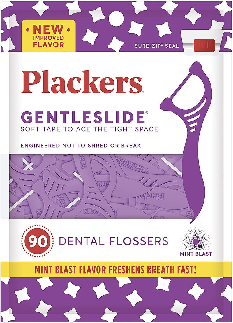 Plackers Gentleslide Flosser, 90-Count (PACK OF 3) - BeesActive Australia