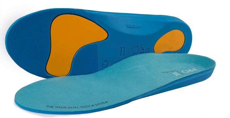 Dual Shock Orthotic Sports Insole Balance Correction and Rigid Support Base for Over Pronation and Plantar Fasciitis 4.5/6 UK - BeesActive Australia