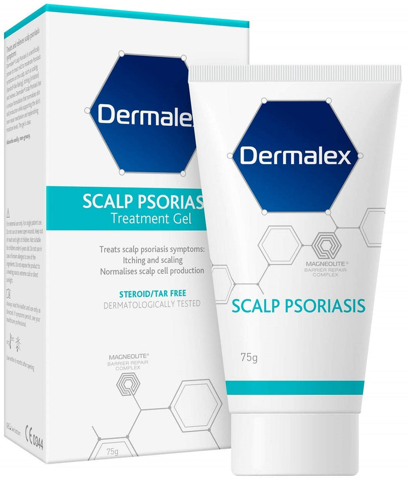 Dermalex Psoriasis Scalp Treatment Gel – Developed by Dermatologists to Treat Scalp Psoriasis Symptoms – 75 g - BeesActive Australia