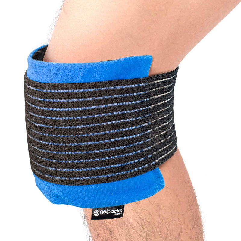 Knee Pain Relief Gel Pack - Hot Cold Ice Packs for Sports Injuries, Reusable Heat Pads (3in1 Compress Wrap fits Ankle, Foot, Elbow) First aid for Reduce Swelling, Replacement Surgery - Gelpacks Direct - BeesActive Australia