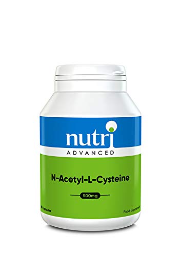 Nutri Advanced - N-Acetyl-L-Cysteine NAC Nutritional Supplement - Supports Glutathione Production - Bioavailable L-Cysteine - 90 Capsules - BeesActive Australia