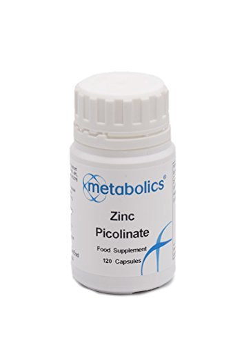 Zinc Picolinate Capsules � Zinc Supplement Pot of 120 Capsules (13.8 mg zinc) 69 mg � Promotes Healthy Hair, Skin & Nails | Additive Free - BeesActive Australia