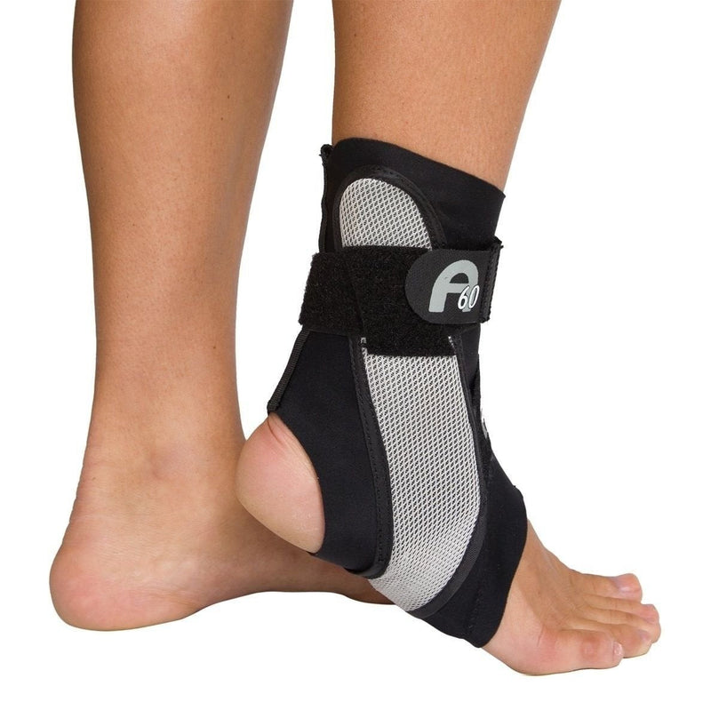 Aircast A60 Ankle Support Brace, Left Foot, Black, Large (Shoe Size: Men's 12+ / Women's 13.5+) - BeesActive Australia