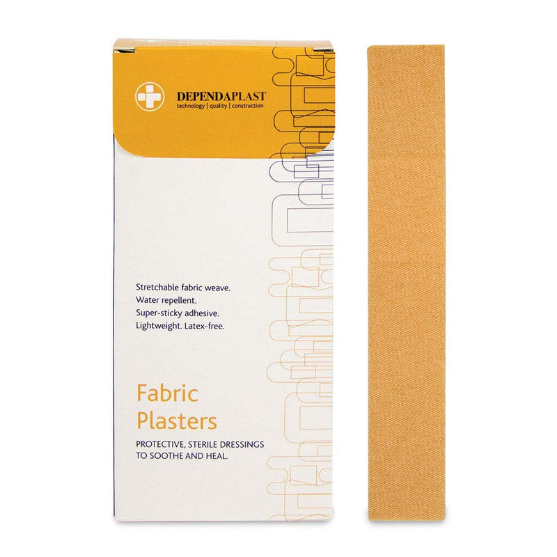 Reliance Medical Dependaplast Traditional Fabric Finger Extension Plasters 50 Count (Pack of 1) - BeesActive Australia