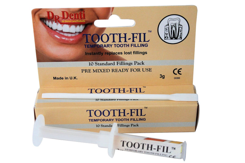 THREE PACKS Dr Denti Tooth-Fil Temporary Tooth Filling 3g - BeesActive Australia