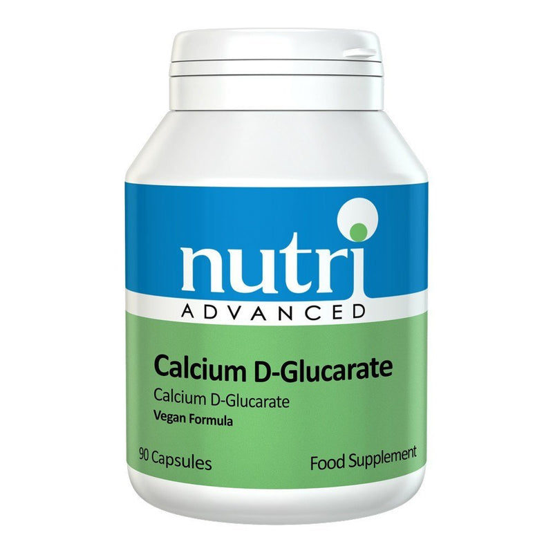 Nutri Advanced - Calcium D Glucarate 500mg - Oestrogen Supplements for Women - Helps Hormone Balance - 90 Capsules - BeesActive Australia
