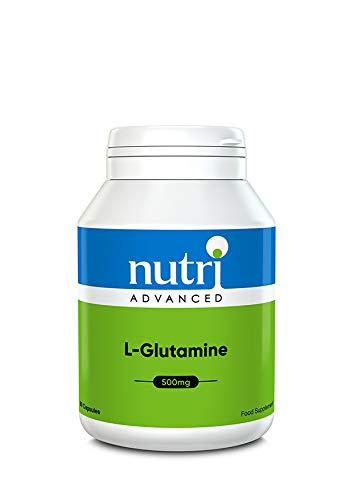 Nutri Advanced - L-Glutamine 500mg 90 Capsules - Support Muscle Function and Gut Health - High Strength Amino Acid - BeesActive Australia