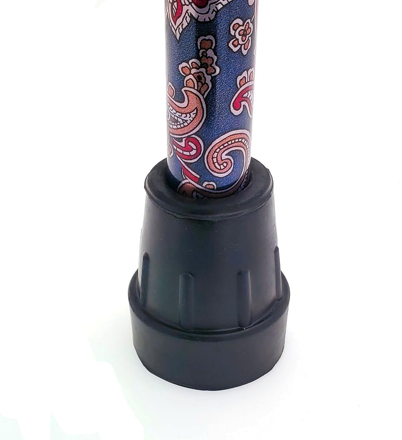 Qty: 4x 18/19mm 3/4" Rubber Ferrules For Walking Sticks - Black - By Lifeswonderful® - BeesActive Australia