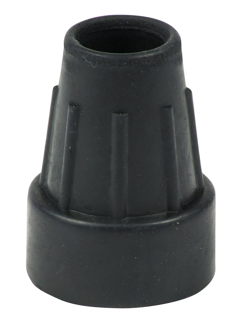 Qty: 4X 22mm 7/8" Heavy Duty Rubber Ferrules for Crutches - Black - by Lifeswonderful® - BeesActive Australia