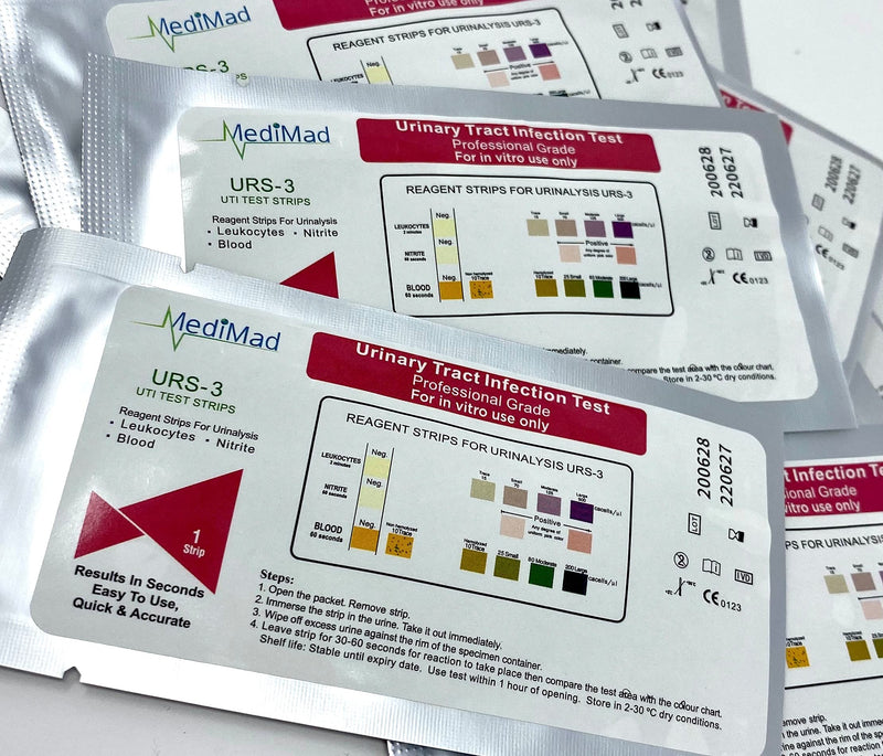 UTI Urine Test Strips Urinary Tract Infection Cystitis Tests Nitrite