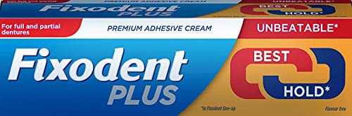 Fixodent Denture Adhesive Cream Best Hold 40g **3 PACK DEAL** - BeesActive Australia