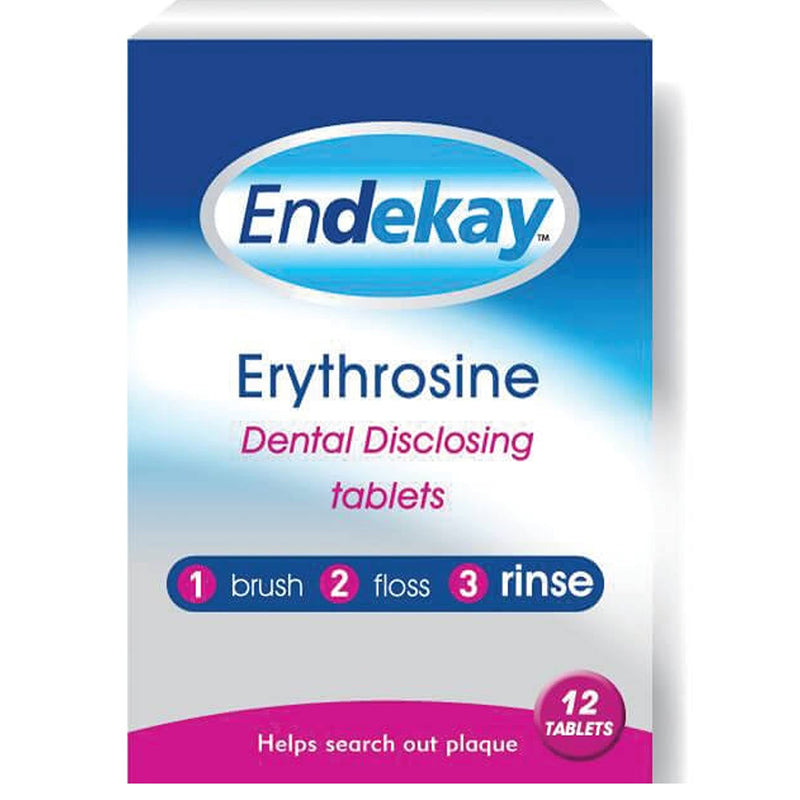 Endekay Ceplac Disclosing Tablets 12 Tablets x 10 Packs - BeesActive Australia
