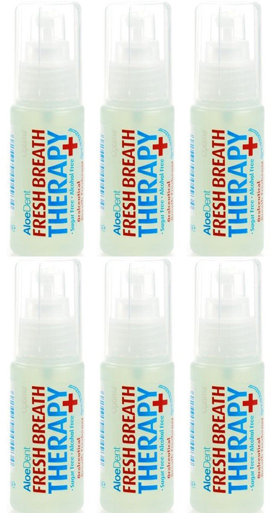 (6 PACK) - Aloe Dent - Fresh Breath Therapy Spray | 30ml | 6 PACK BUNDLE - BeesActive Australia