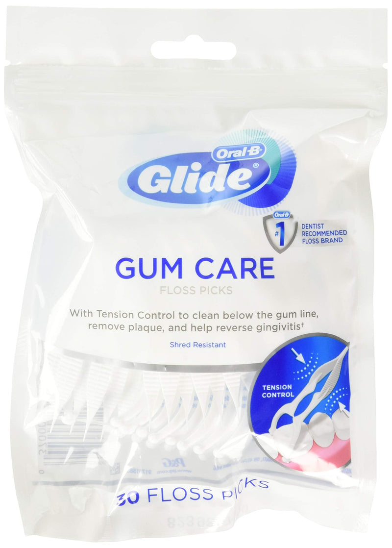 Glide PG-4364B Pro-Health Advanced Floss Picks 30 Ea (Pack of 2) - BeesActive Australia