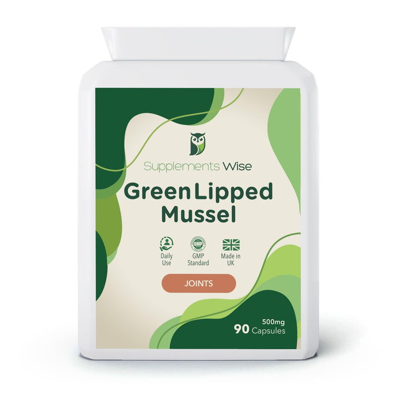 Green Lipped Mussel for Dogs - Also for Humans - 90 x 500mg - Green Lipped Mussel Capsules - Pure New Zealand Powder - Hip, Knee and Joint Care Supplement - Naturally Contains Omega 3 90 count (Pack of 1)