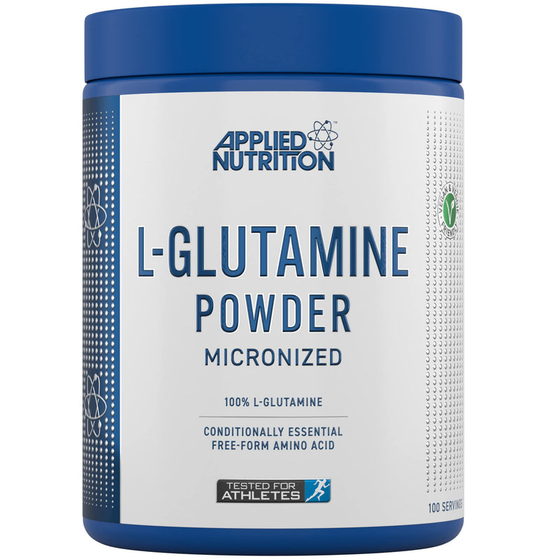 Applied Nutrition L Glutamine Powder - Amino Acid, Muscle Strength & Recovery, Boosts Immune System, Unflavoured (500g - 100 Servings) 500 g (Pack of 1) - BeesActive Australia
