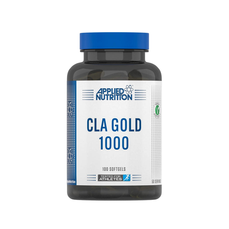 Applied Nutrition CLA Gold 1000-2000mg CLA Conjugated Linoleic Acid Per Serving, Weight Management Supplement, Natural CLA from Safflower Oil, 100 Veggie Softgels - 50 Servings - BeesActive Australia