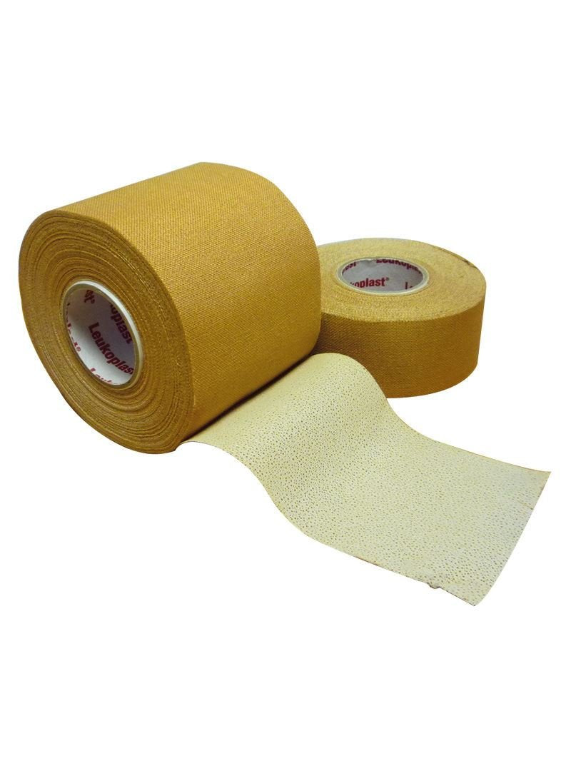 Leukoplast Dressing Tape 9.2m| Air Permeable | Tension Resistant | High Adhesion | 2 Rolls | 2.5cm x 9.2m (contains latex) - BeesActive Australia