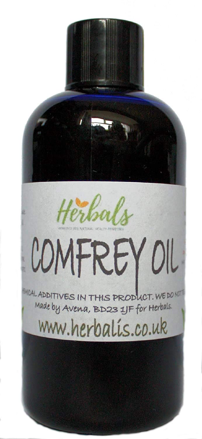 Natural Comfrey Oil Pure Ingredients (Symphytum Officinale) 100ml Ideal Bone Fractures Breaks Wounds Joint Arthritic Pain Relief - BeesActive Australia