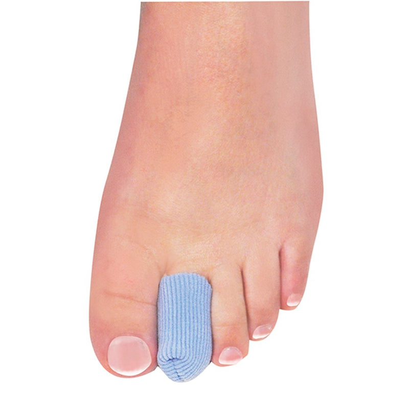 Antibacterial Digital Caps. Cut to Size Finger & Toe Sleeves Covers. Contain Soothing Mineral Oil. Relieve Pressure on Sore Ingrown Toenails, Hammertoes, Corns and Toe Tips. Latex Free. Large Pk of 6 UK Size 9-11 - BeesActive Australia