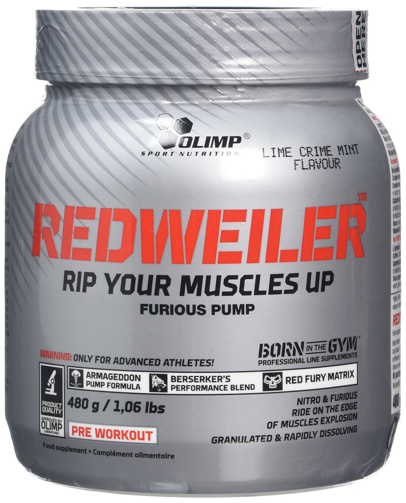 Olimp Labs Crime Mint Redweiler Recovery and Energy Supplement, 480g - BeesActive Australia