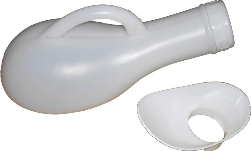 Unisex Leakproof Portable Urinal - Ideal for Car Travel Camping Caravan Festivals Children Elderly (Clear) Clear - BeesActive Australia