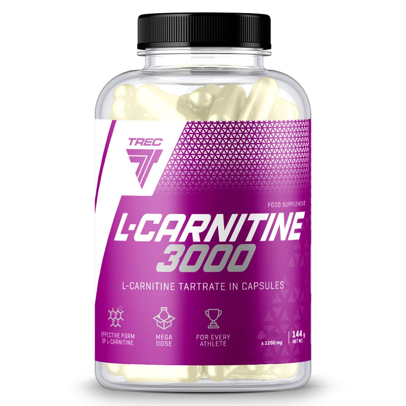 L-CARNITINE 3000 60CAPS - WEIGHT LOSS FAT BURNER - TREC NUTRITION - slimming & muscle definition - TREC NUTRITION - BeesActive Australia