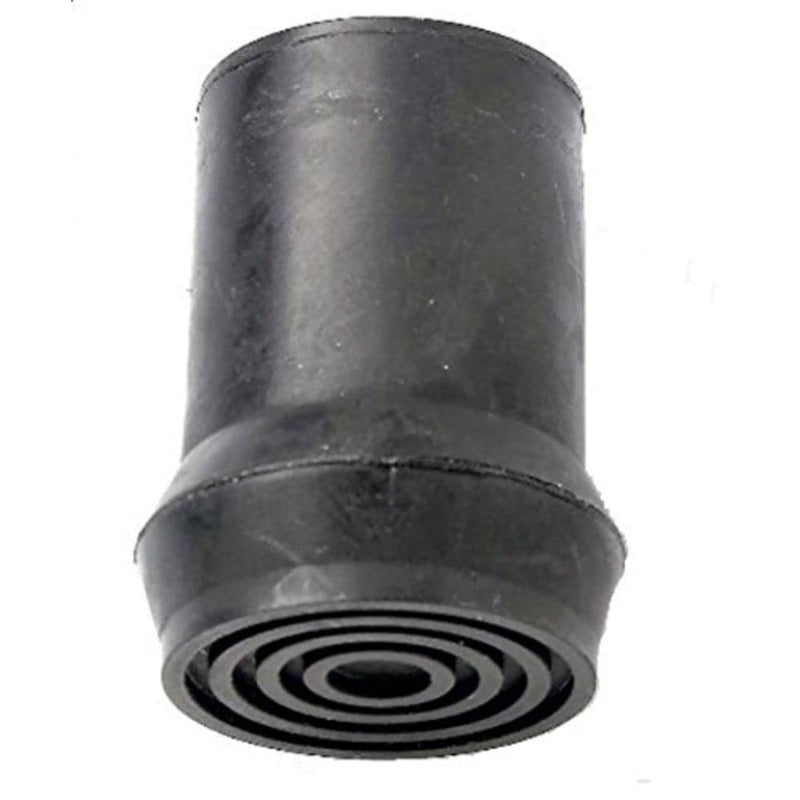 Merriway BH03571 19mm (3/4 inch) Black Rubber Crutch Pad With Heavy Duty Steel Insert - BeesActive Australia