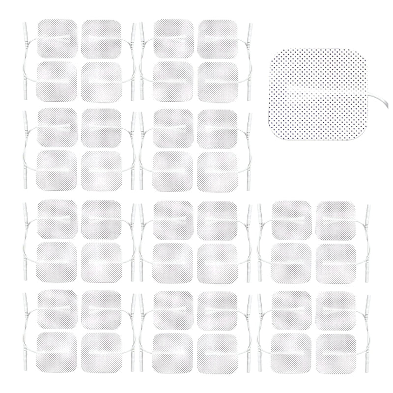 Med-Fit ® Tens pads 40 pads 10 packs of extra long lasting self adhesive Tens pads size 5cm x5cm 2"x 2" Compatible with most TENS - BeesActive Australia