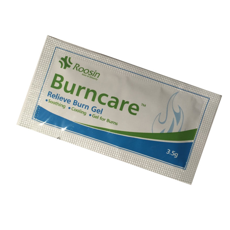 Burncare 25 EMERGENCY FIRST AID BURN CARE SCALDS COOLING SOOTHING GEL SACHETS 3.5ML - BeesActive Australia